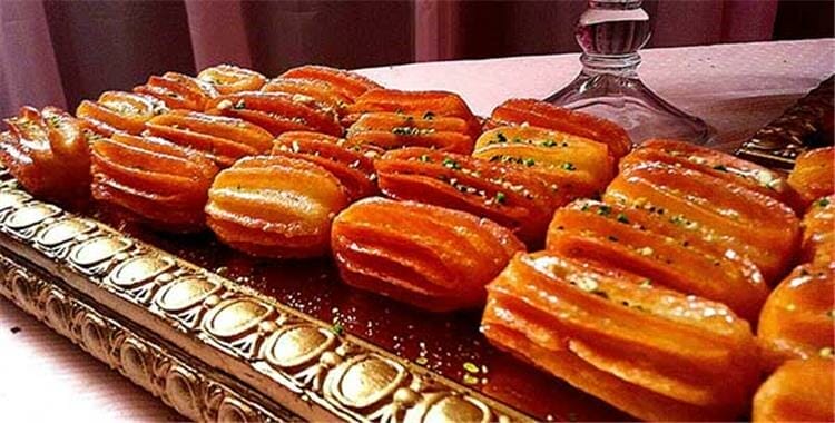 طريقة عمل بلح الشام المقرمش بالنشا